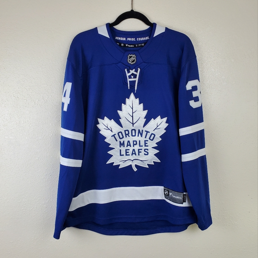 Toronto Maple Leafs Auston Matthews Fanatics Blue Home Breakaway Jersey Size S